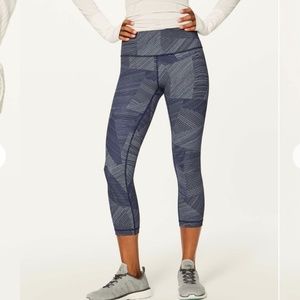Lululemon Wunder Under Crop Leggings